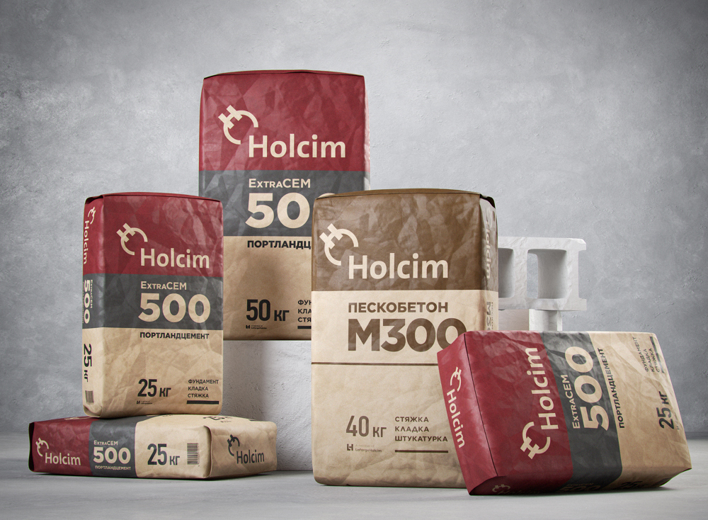 Скидки на цемент и сухие смеси Holcim